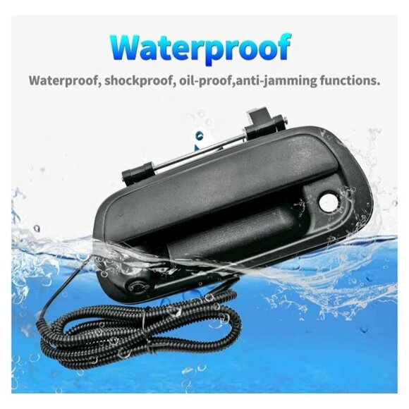 Rear View Backup Camera Tailgate Handle For 2000-2006 Toyota Tundra Waterproof - Picture 5 of 11